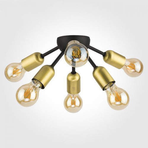 потолочная люстра tk lighting 1467 estrella black в Йошкар-Оле