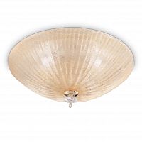 потолочный светильник ideal lux shell pl4 ambra в Йошкар-Оле