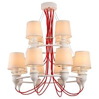 подвесная люстра arte lamp sergio a3325lm-8-4wh в Йошкар-Оле