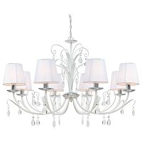 подвесная люстра arte lamp romana snow a1743lm-8wh в Йошкар-Оле