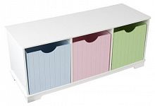 скамья kidkraft storage bench pastel (14565) в Йошкар-Оле