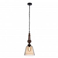 подвесной светильник crystal lux deco sp1 a amber в Йошкар-Оле