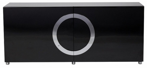 тумба fuller мдф 150x48,5x65 чёрная в Йошкар-Оле
