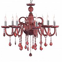 подвесная люстра ideal lux giudecca sp8 rosso в Йошкар-Оле