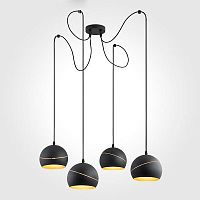 подвесная люстра tk lighting 2221 yoda black orbit в Йошкар-Оле