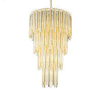 люстра gigi 13 gold от delight collection прозрачная/золото в Йошкар-Оле