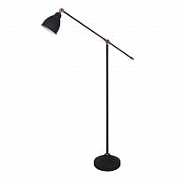 торшер arte lamp braccio a2054pn-1bk в Йошкар-Оле