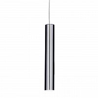 подвесной светодиодный светильник ideal lux ultrathin sp1 small round cromo в Йошкар-Оле