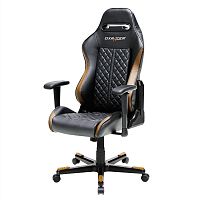 кресло геймерское dxracer черно-коричневое в Йошкар-Оле