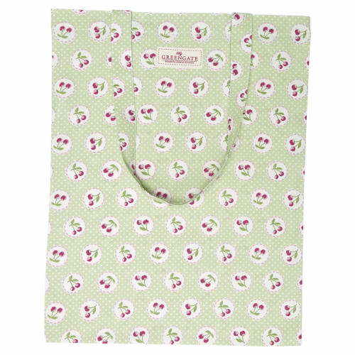 сумка хлопковая cherry berry p.green в Йошкар-Оле