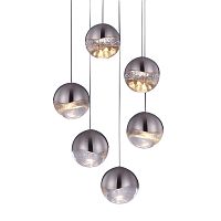 подвесной светильник globo 6u nickel от delight collection в Йошкар-Оле