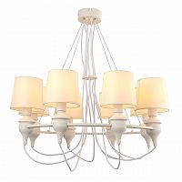 подвесная люстра arte lamp sergio a3326lm-8wh в Йошкар-Оле