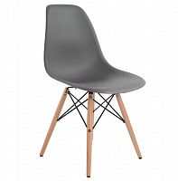 стул деревянный pc-015 серый (eames style) в Йошкар-Оле