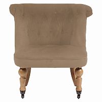 кресло amelie french country chair светло-коричневое в Йошкар-Оле