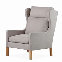 кресло wingback серый в Йошкар-Оле