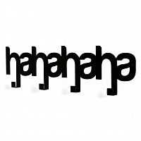 вешалка hahaha черная в Йошкар-Оле