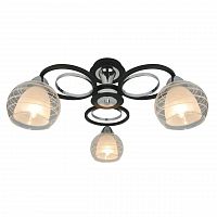 потолочная люстра arte lamp ginevra a1604pl-3bk в Йошкар-Оле