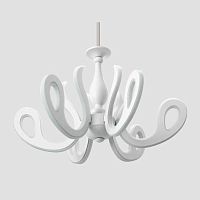 потолочная светодиодная люстра ambrella light orbital classic fk81/6 wh 292w d640 белая в Йошкар-Оле