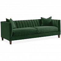 диван penelope sofa прямой зеленый в Йошкар-Оле