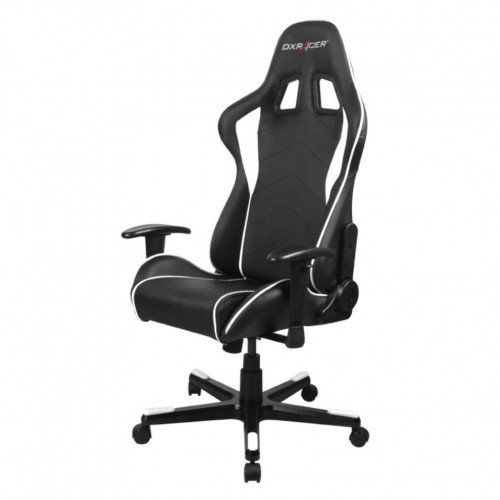 кресло геймерское dxracer formula черно-белое в Йошкар-Оле