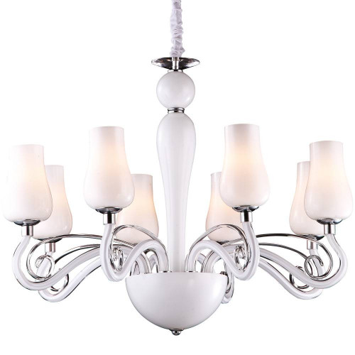 подвесная люстра arte lamp biancaneve a8110lm-8wh в Йошкар-Оле