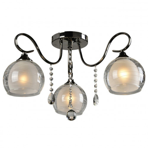 потолочная люстра idlamp merinella 877/3pf-darkchrome в Йошкар-Оле