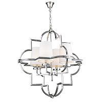люстра mandeville l nickel от delight collection белая/никель в Йошкар-Оле