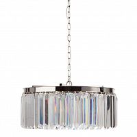 люстра rhys clear glass хром, прозрачная, чёрная в Йошкар-Оле